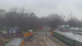 Weather camera view of Boone Scenic Valley Railroad.