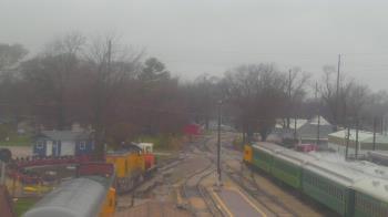 Weather camera view of Boone Scenic Valley Railroad.