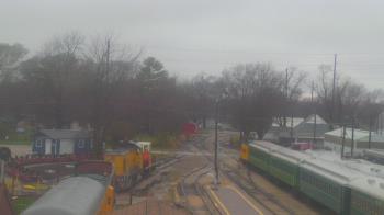 Weather camera view of Boone Scenic Valley Railroad.