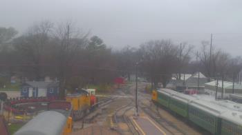 Weather camera view of Boone Scenic Valley Railroad.