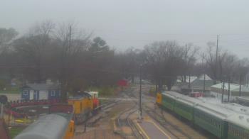 Weather camera view of Boone Scenic Valley Railroad.