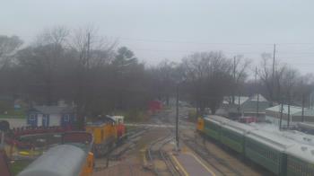 Weather camera view of Boone Scenic Valley Railroad.
