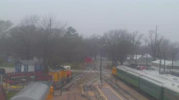 Weather camera view of Boone Scenic Valley Railroad.