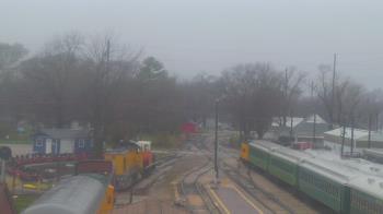 Weather camera view of Boone Scenic Valley Railroad.