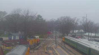 Weather camera view of Boone Scenic Valley Railroad.