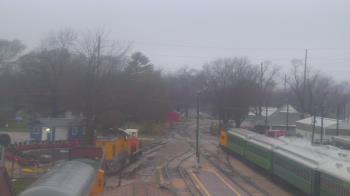 Weather camera view of Boone Scenic Valley Railroad.