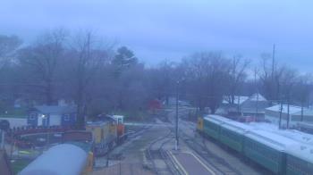 Weather camera view of Boone Scenic Valley Railroad.