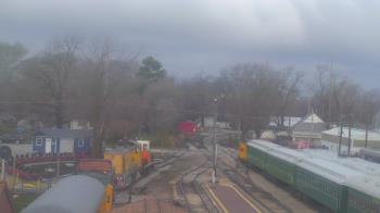 Weather camera view of Boone Scenic Valley Railroad.