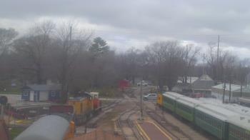 Weather camera view of Boone Scenic Valley Railroad.