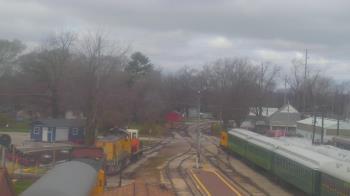Weather camera view of Boone Scenic Valley Railroad.