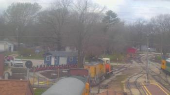 Weather camera view of Boone Scenic Valley Railroad.