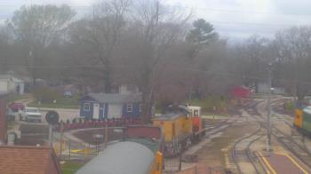 Weather camera view of Boone Scenic Valley Railroad.