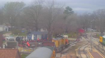 Weather camera view of Boone Scenic Valley Railroad.