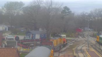 Weather camera view of Boone Scenic Valley Railroad.