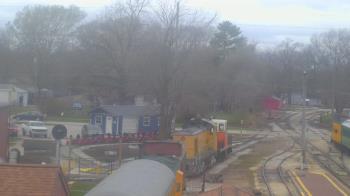Weather camera view of Boone Scenic Valley Railroad.