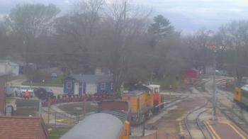 Weather camera view of Boone Scenic Valley Railroad.