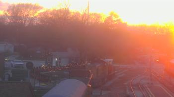 Weather camera view of Boone Scenic Valley Railroad.