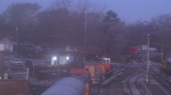 Weather camera view of Boone Scenic Valley Railroad.