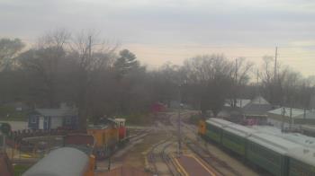Weather camera view of Boone Scenic Valley Railroad.