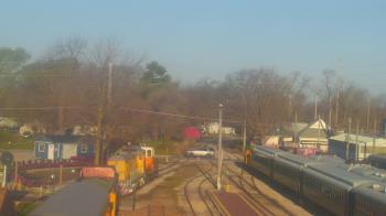 Weather camera view of Boone Scenic Valley Railroad.