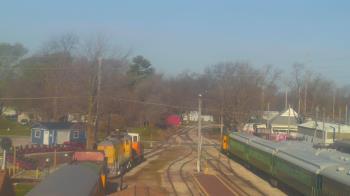 Weather camera view of Boone Scenic Valley Railroad.