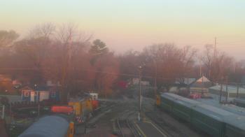 Weather camera view of Boone Scenic Valley Railroad.