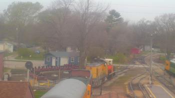 Weather camera view of Boone Scenic Valley Railroad.