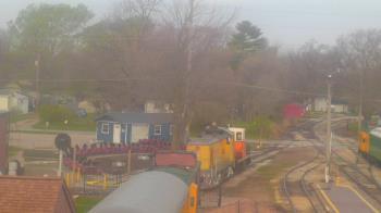 Weather camera view of Boone Scenic Valley Railroad.