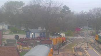 Weather camera view of Boone Scenic Valley Railroad.
