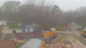 Weather camera view of Boone Scenic Valley Railroad.