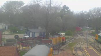 Weather camera view of Boone Scenic Valley Railroad.