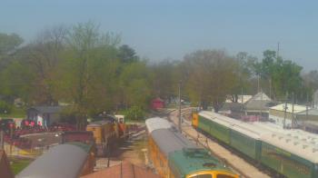 Weather camera view of Boone Scenic Valley Railroad.