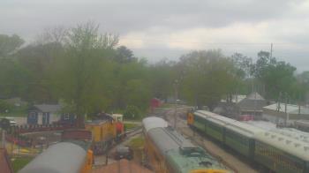 Weather camera view of Boone Scenic Valley Railroad.