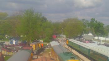 Weather camera view of Boone Scenic Valley Railroad.