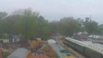 Weather camera view of Boone Scenic Valley Railroad.