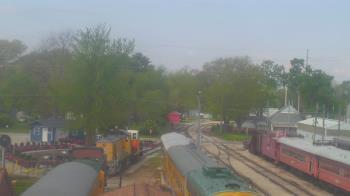 Weather camera view of Boone Scenic Valley Railroad.