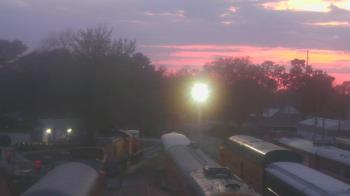 Weather camera view of Boone Scenic Valley Railroad.