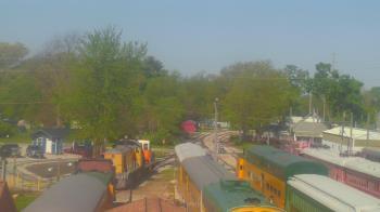 Weather camera view of Boone Scenic Valley Railroad.
