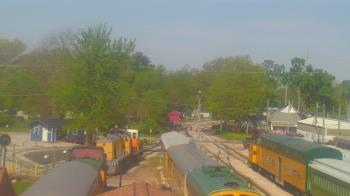 Weather camera view of Boone Scenic Valley Railroad.