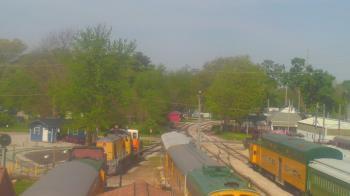 Weather camera view of Boone Scenic Valley Railroad.
