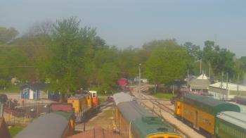 Weather camera view of Boone Scenic Valley Railroad.