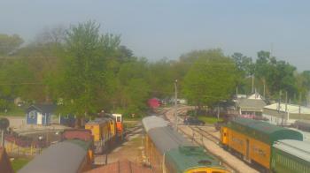 Weather camera view of Boone Scenic Valley Railroad.