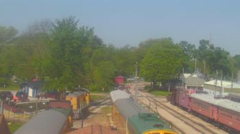 Weather camera view of Boone Scenic Valley Railroad.