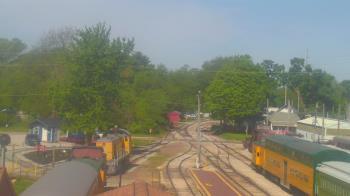 Weather camera view of Boone Scenic Valley Railroad.