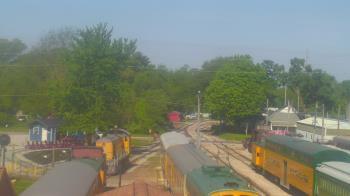 Weather camera view of Boone Scenic Valley Railroad.