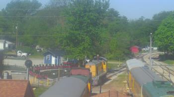 Weather camera view of Boone Scenic Valley Railroad.