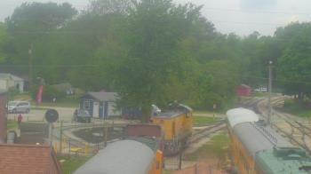 Weather camera view of Boone Scenic Valley Railroad.