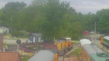 Weather camera view of Boone Scenic Valley Railroad.