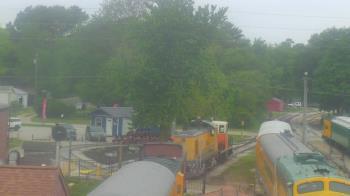 Weather camera view of Boone Scenic Valley Railroad.
