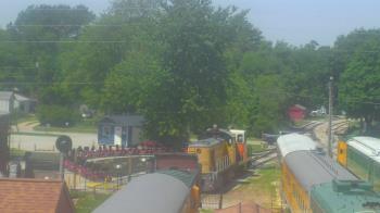 Weather camera view of Boone Scenic Valley Railroad.